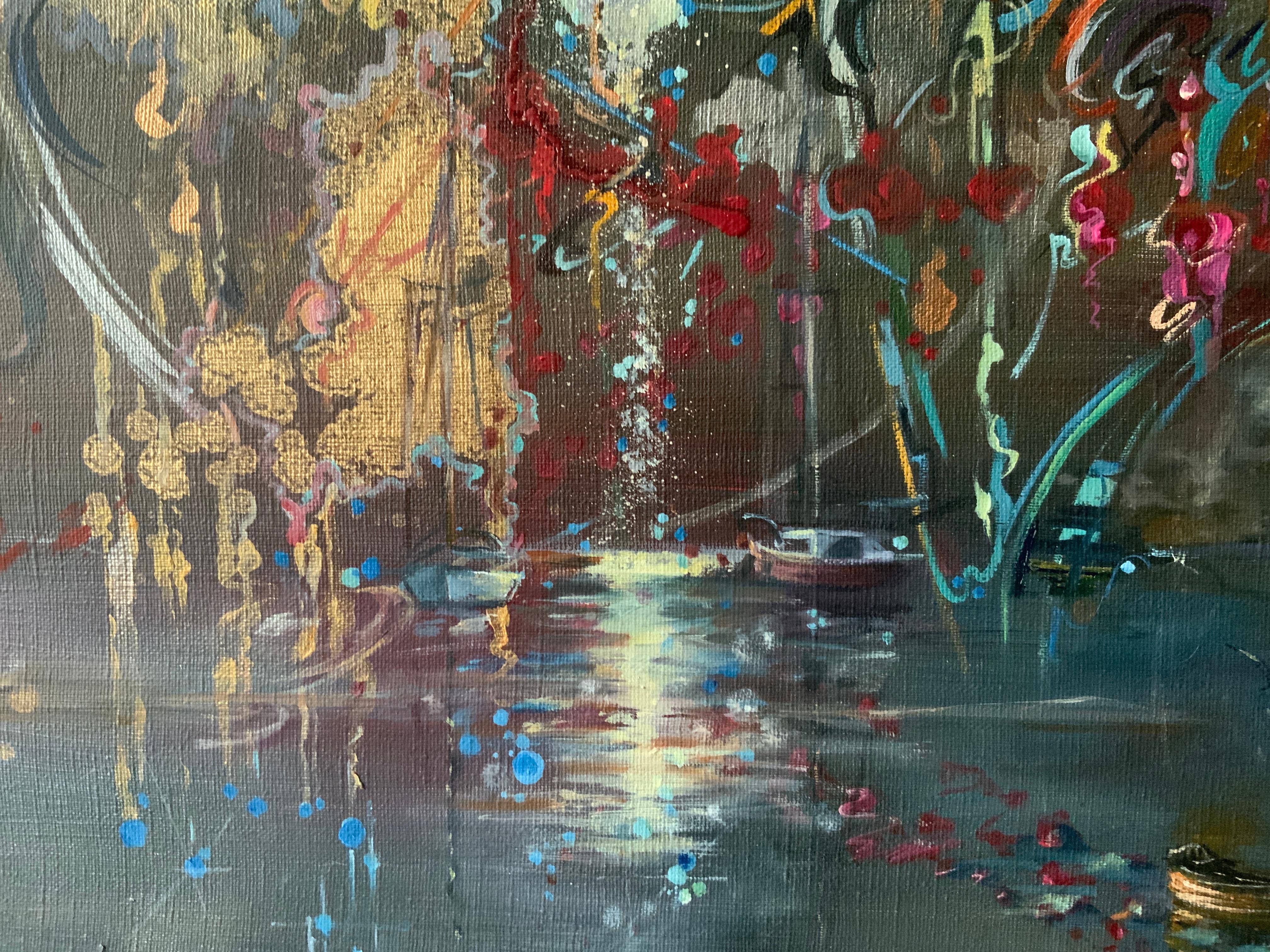 Il bagliore - Painting Impressionismo di Chulkova Elena