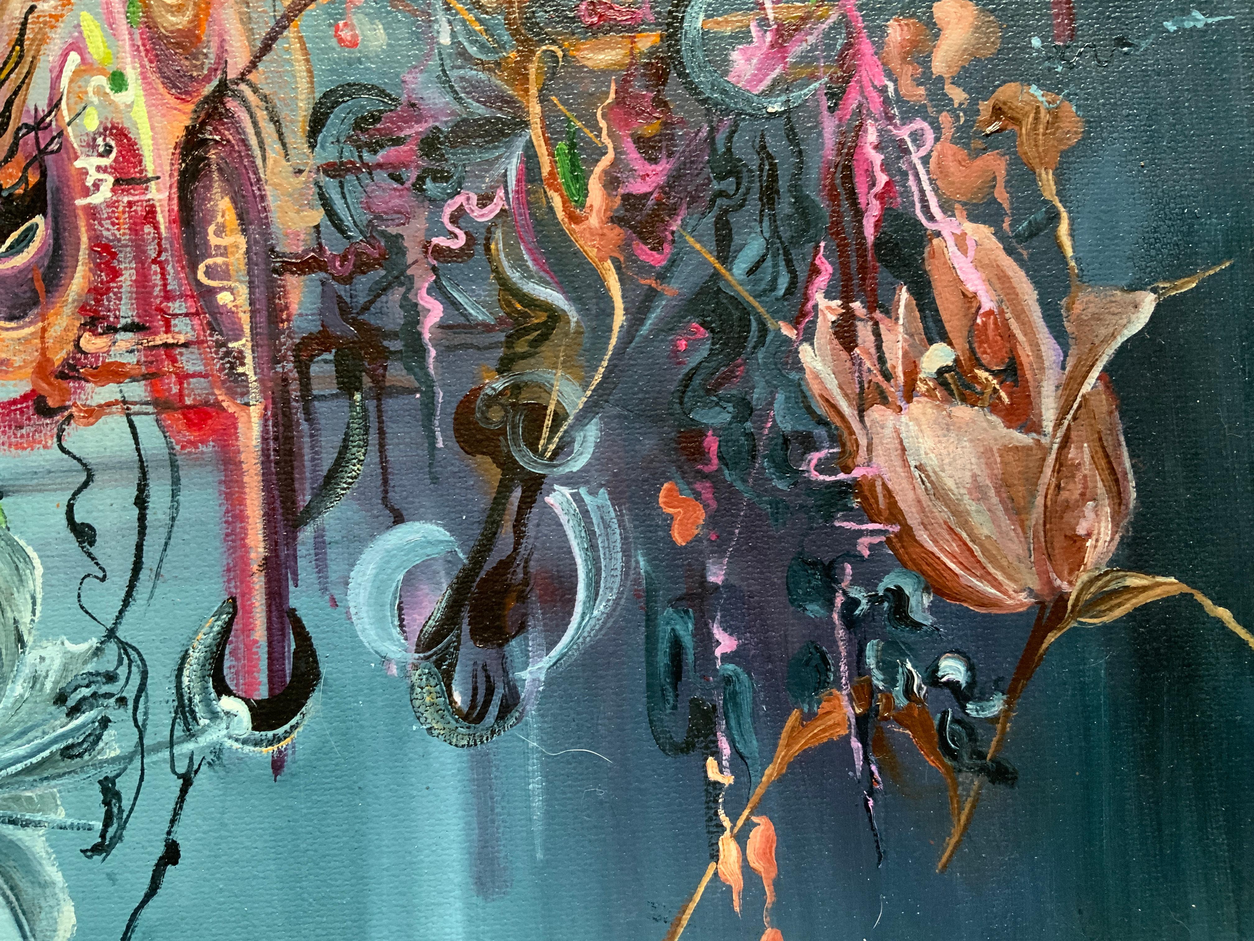 Der Ursprung der Farbe (Impressionismus), Painting, von Chulkova Elena