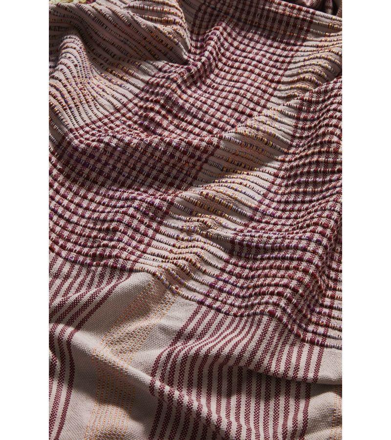 Hand-Woven Chumbes Blanket 2 by Mae Engelgeer For Sale