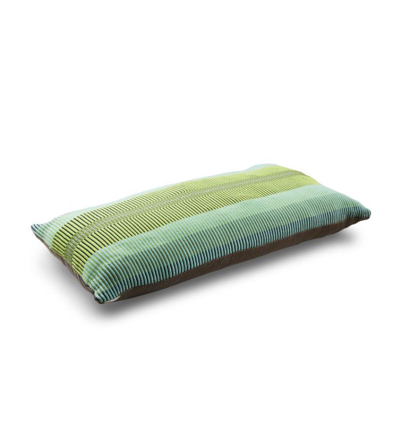 Hand-Woven Chumbes Layer Pillow by Mae Engelgeer