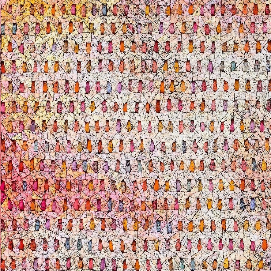 Aggregation 17 - MA028 (Dream 7) - Contemporary Mixed Media Art by Chun Kwang Young