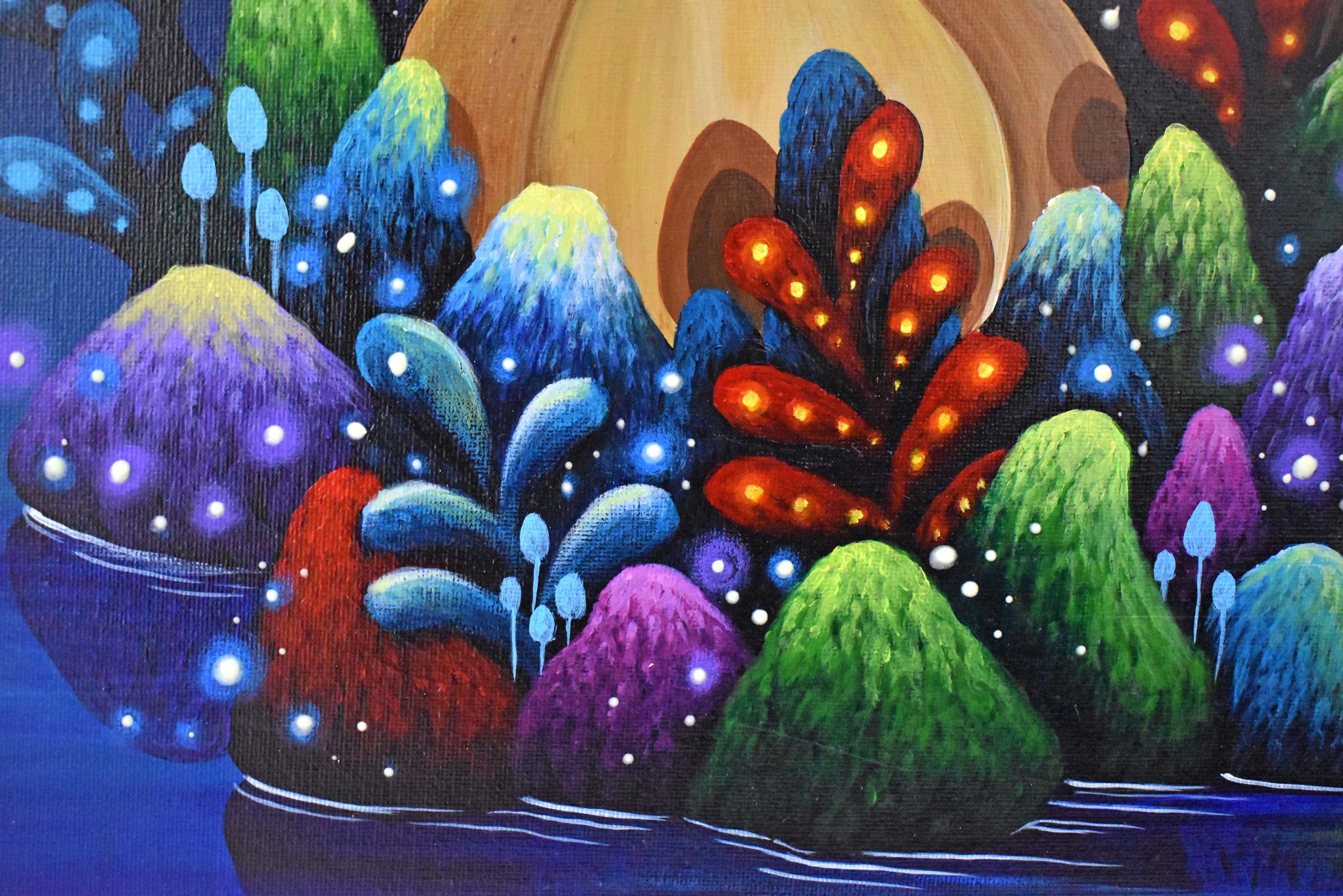 Budding Dream - Yu Yu exploring wonders with buddy Polar Bear For Sale 1