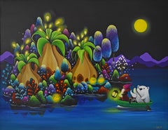 Sogno in erba - Yu Yu che esplora le meraviglie con il suo amico orso polare