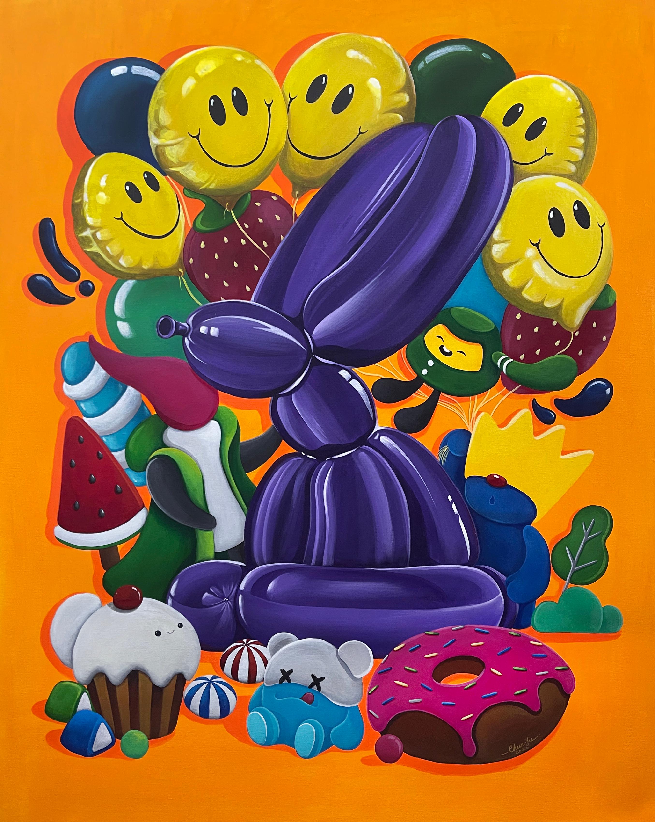 Chun Yu Figurative Painting - Joy Land
