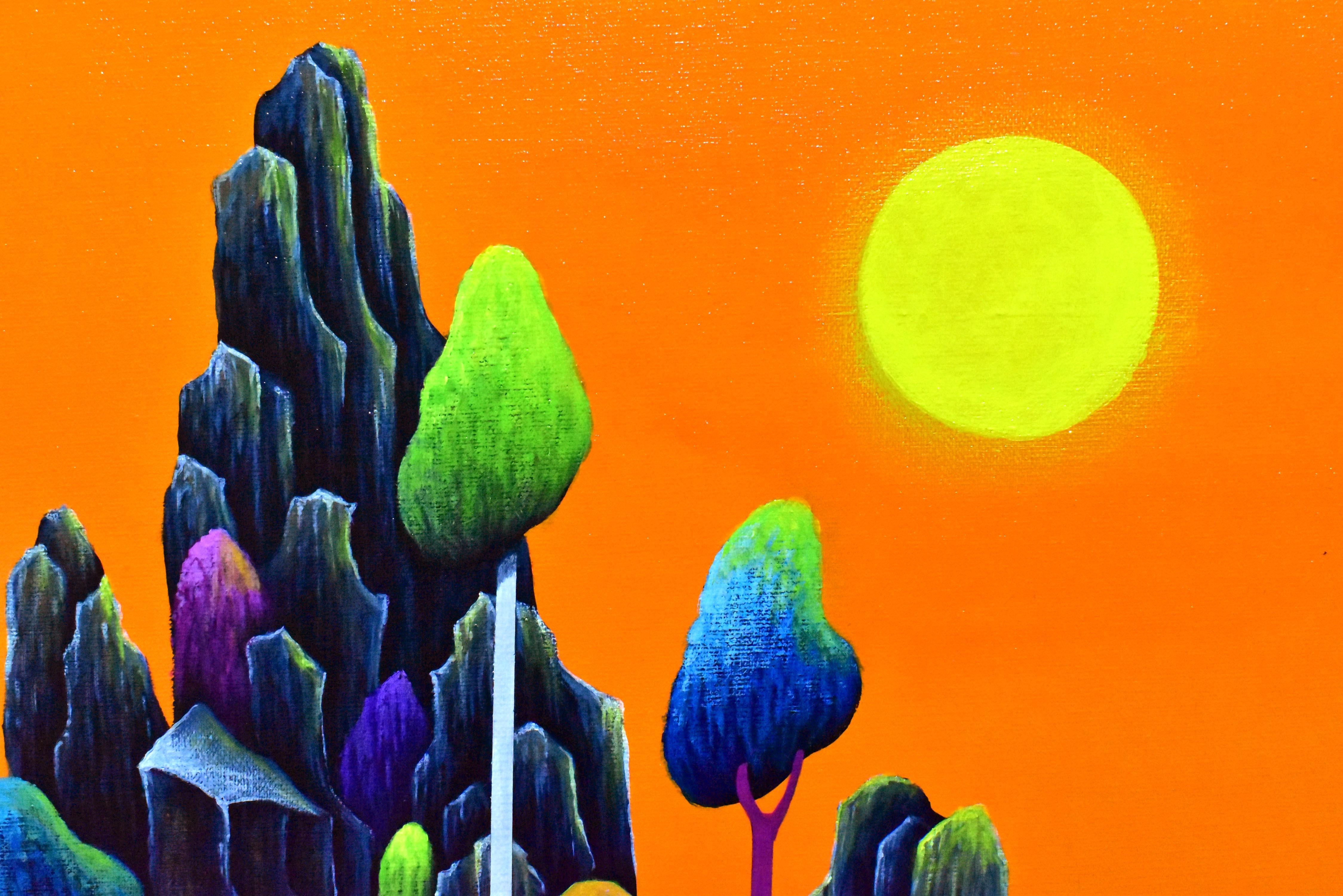 Ray of Hope - Pop Art Painting by Chun Yu