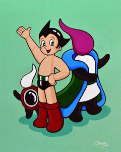 Yu-Yu With Astro Boy