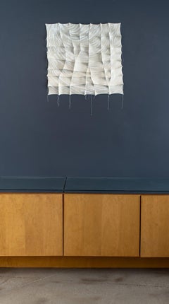 White Sand 2 - pattern, wall hanging, 3D, felt, fabric, textile, tapestry