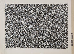 Chunjiu Wang Abstract Original Acrylic On Canvas "Dandelions"