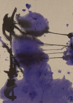 Chunjiu Wang Abstract Original Acrylic On Canvas "Sea of Monsters"