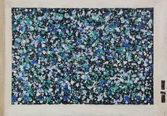Chunjiu Wang Abstract Original Acrylic On Canvas "Winter Flurry"