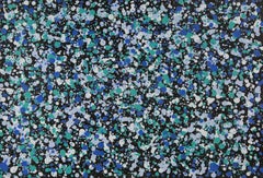 Chunjiu Wang Abstract Original Acrylic On Canvas "Winter Flurry"
