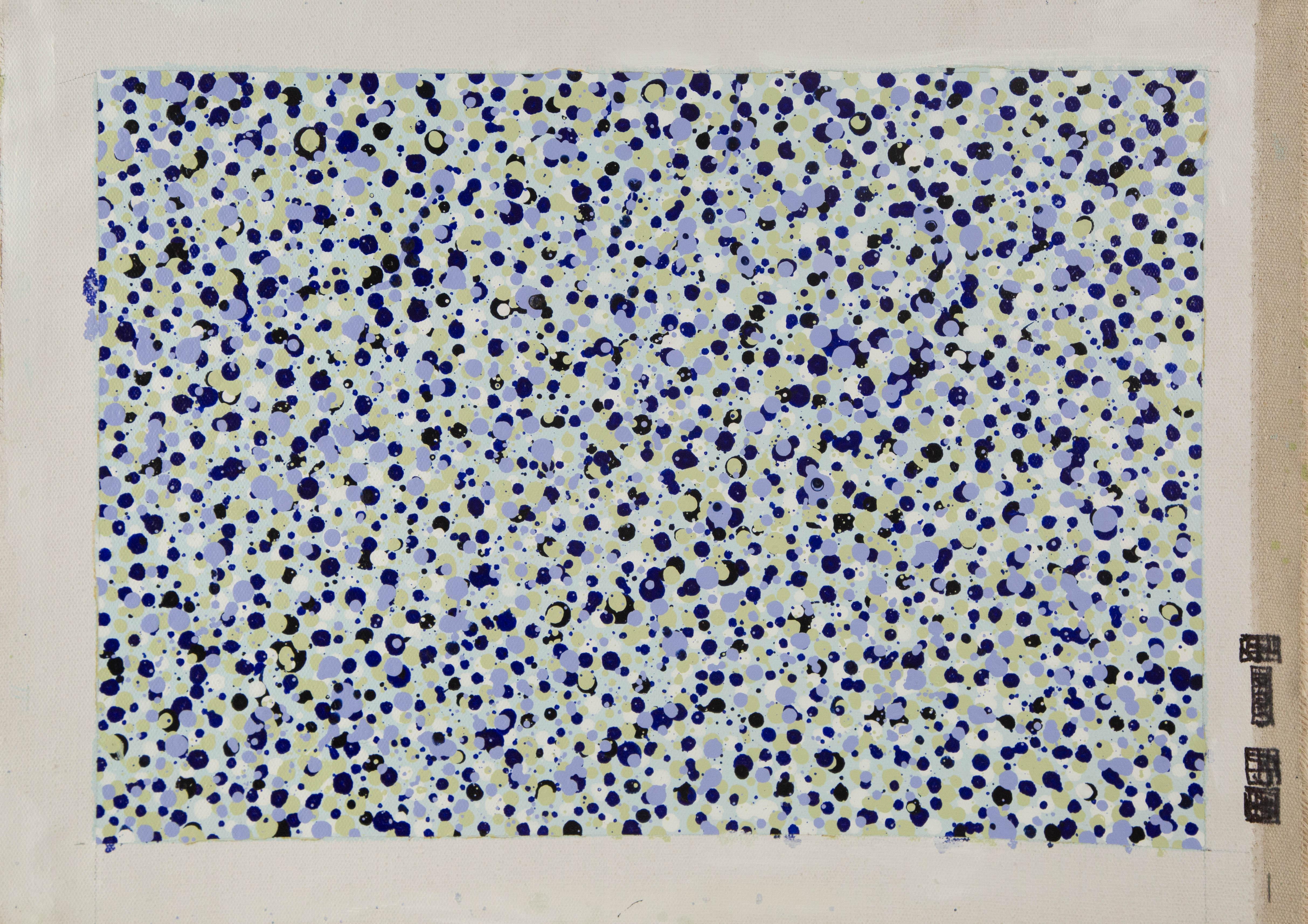 Chunjiu Wang Abstrait Original Acrylique sur Toile 