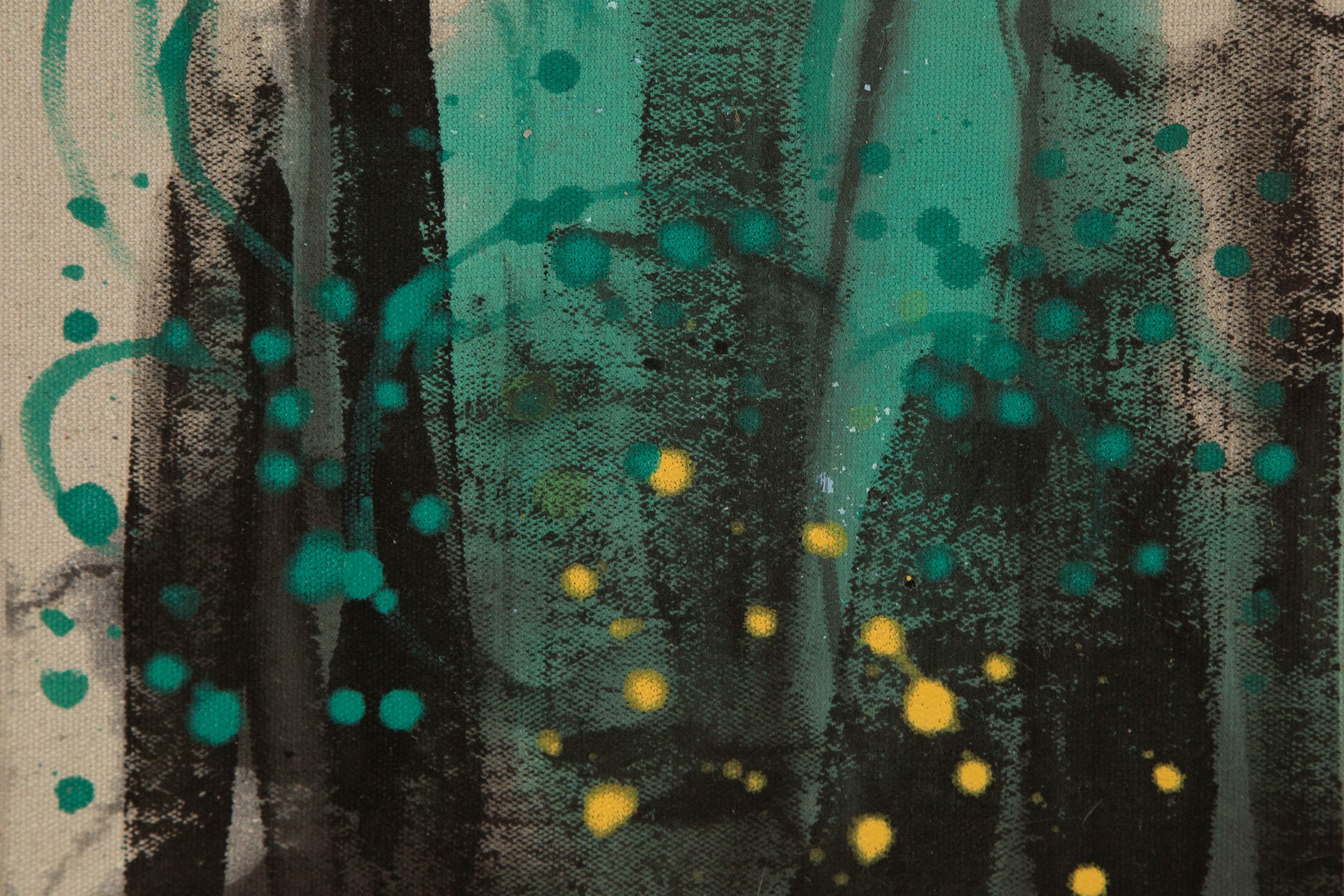 Chunjiu Wang Abstract Original Mixed Media 
