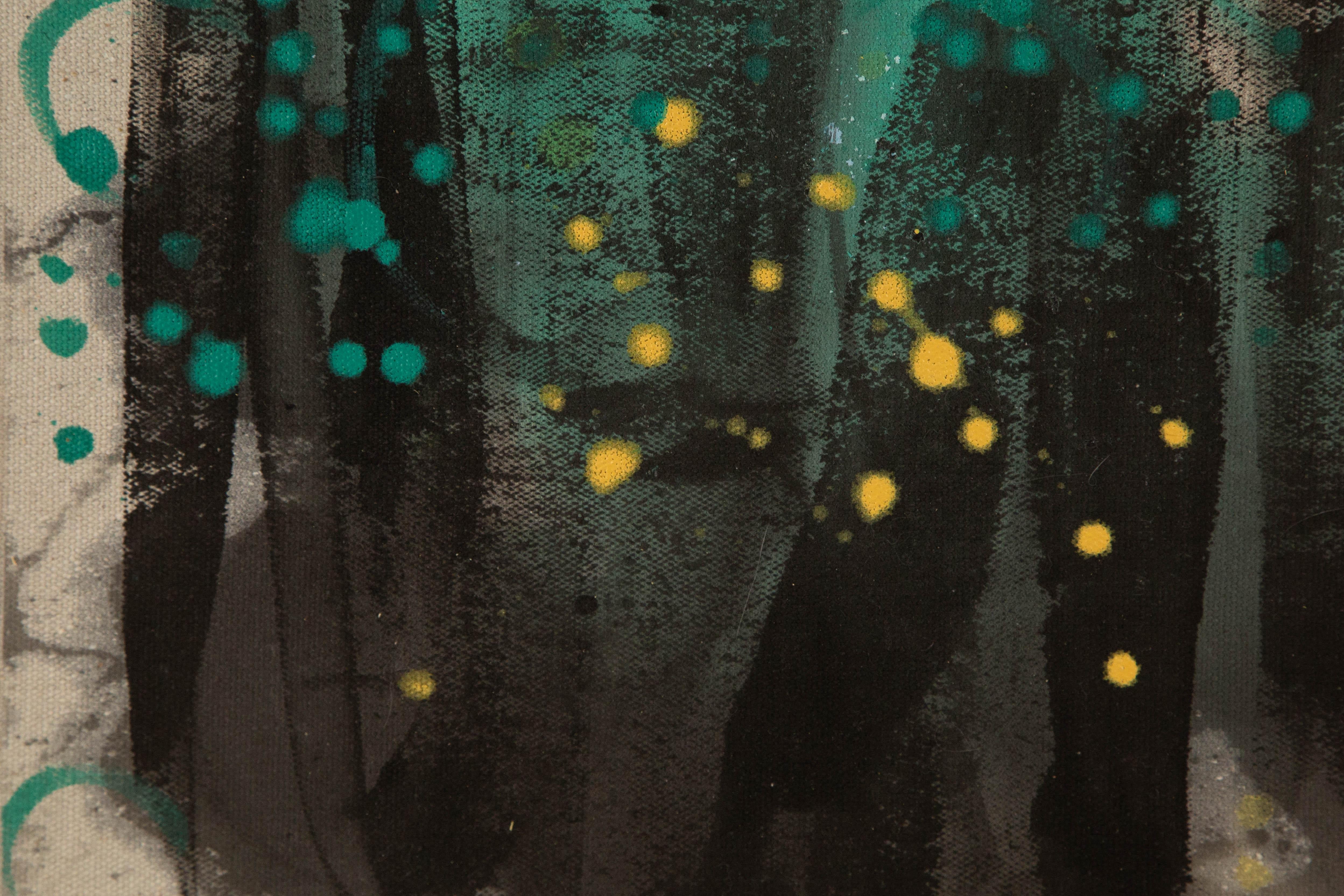 Chunjiu Wang Abstract Original Mixed Media 