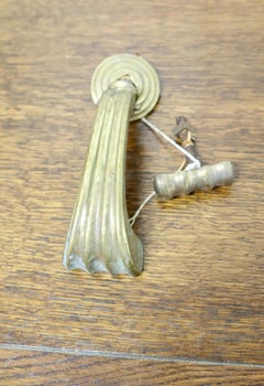 Chunky 2 Piece Regency Brass Door Knocker
