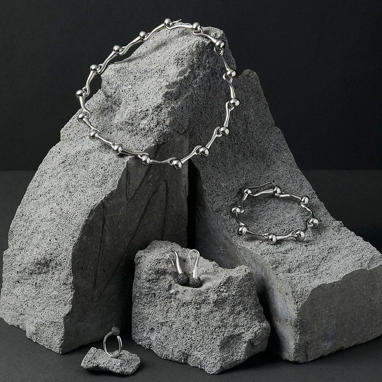 Sterling Silver Plated Chunky Chain Necklace