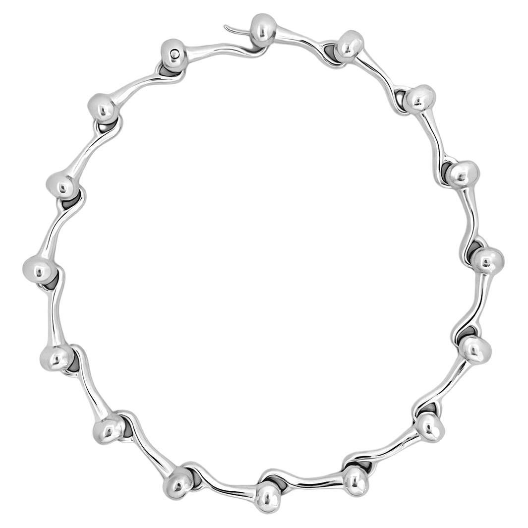 Chunky Chain Necklace Sterling Silver
