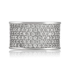 Chunky Diamond Wedding Band