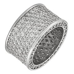 Chunky Diamond Wedding Band