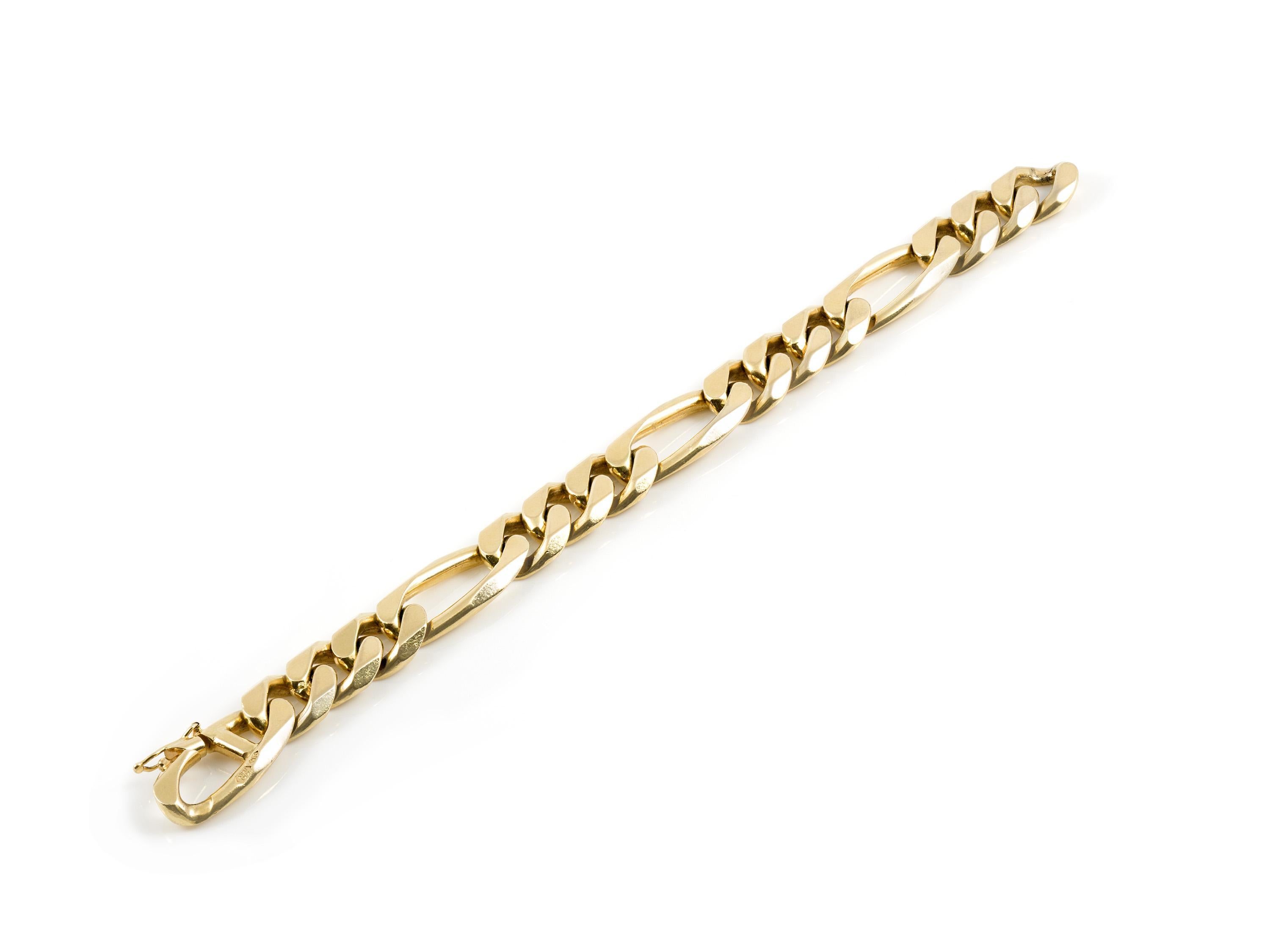 Finely crafted in 14k yellow gold.
Made in Italy
8 3/4 inches