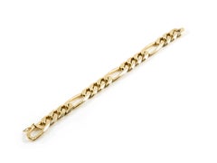 Chunky Gold Figaro Link Bracelet
