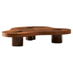Chunky Large Cloud Coffee Table in Mahogany