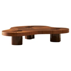 Chunky Large Cloud Coffee Table en acajou