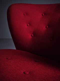 Klobiger Sessel von Gösta Jonsson, Schweden, 1950er Jahre