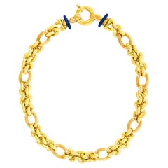 Chunky Seventies Italian Gold Necklace