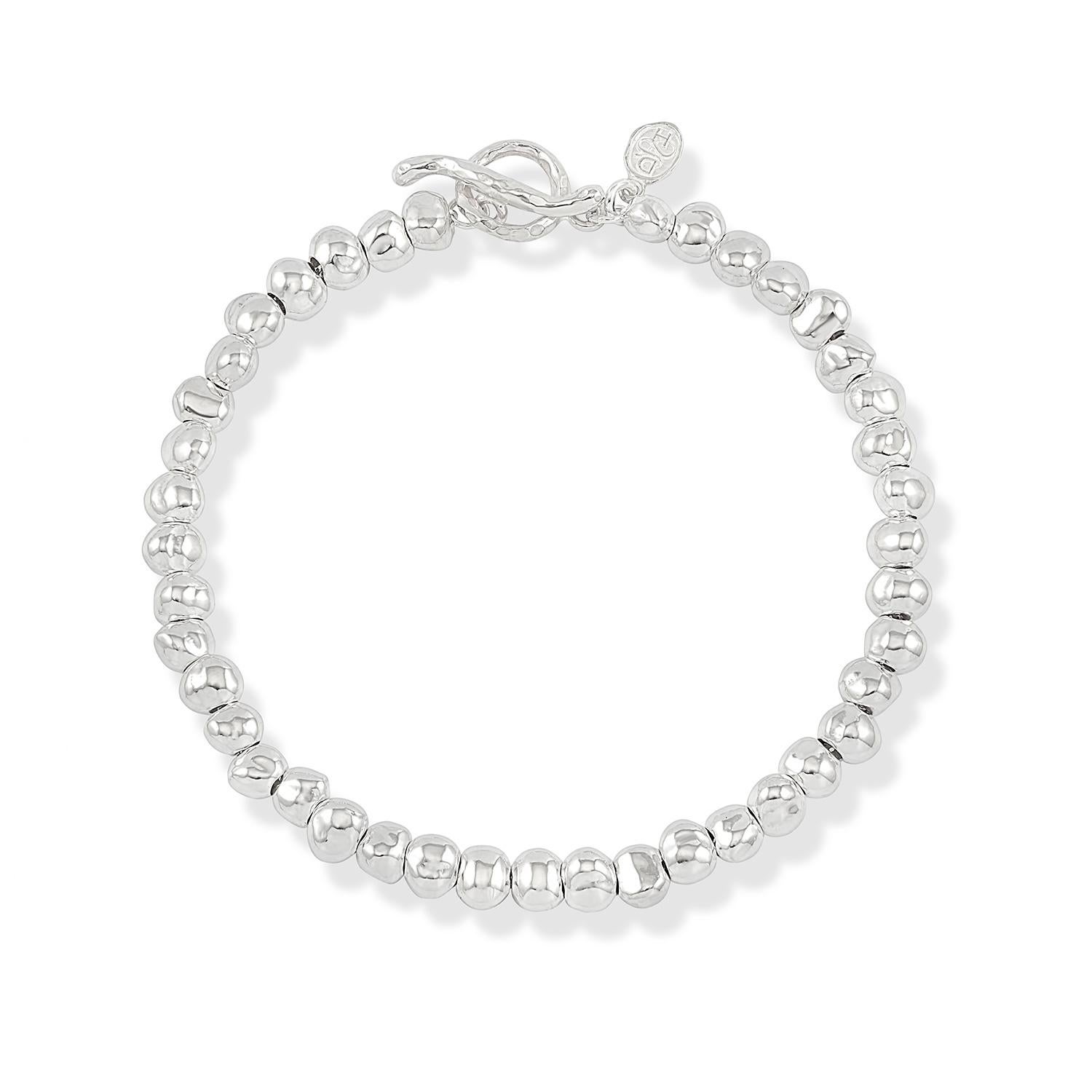 Bracciale Chunky Signature con pepite in argento sterling in vendita 1