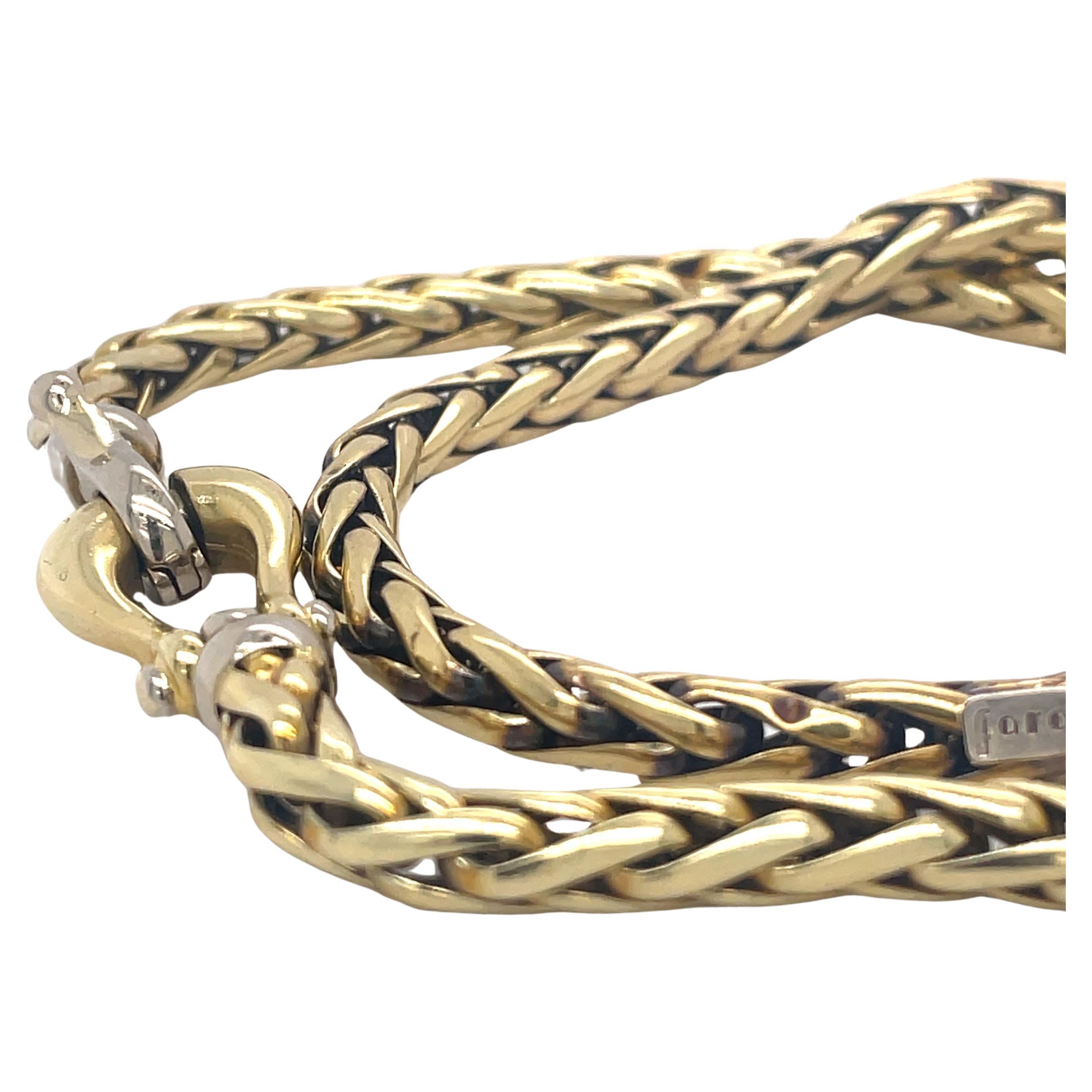 Chunky Vintage Gold Chain Necklace 14K Yellow Gold Chain big closer detailes For Sale at 1stDibs