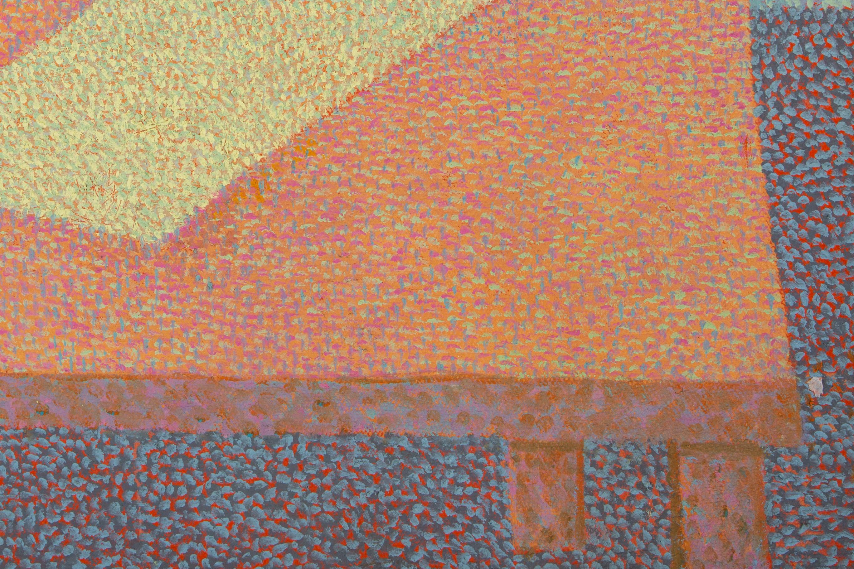 Chunlong Zhang Postimpresionista Óleo original sobre lienzo 
