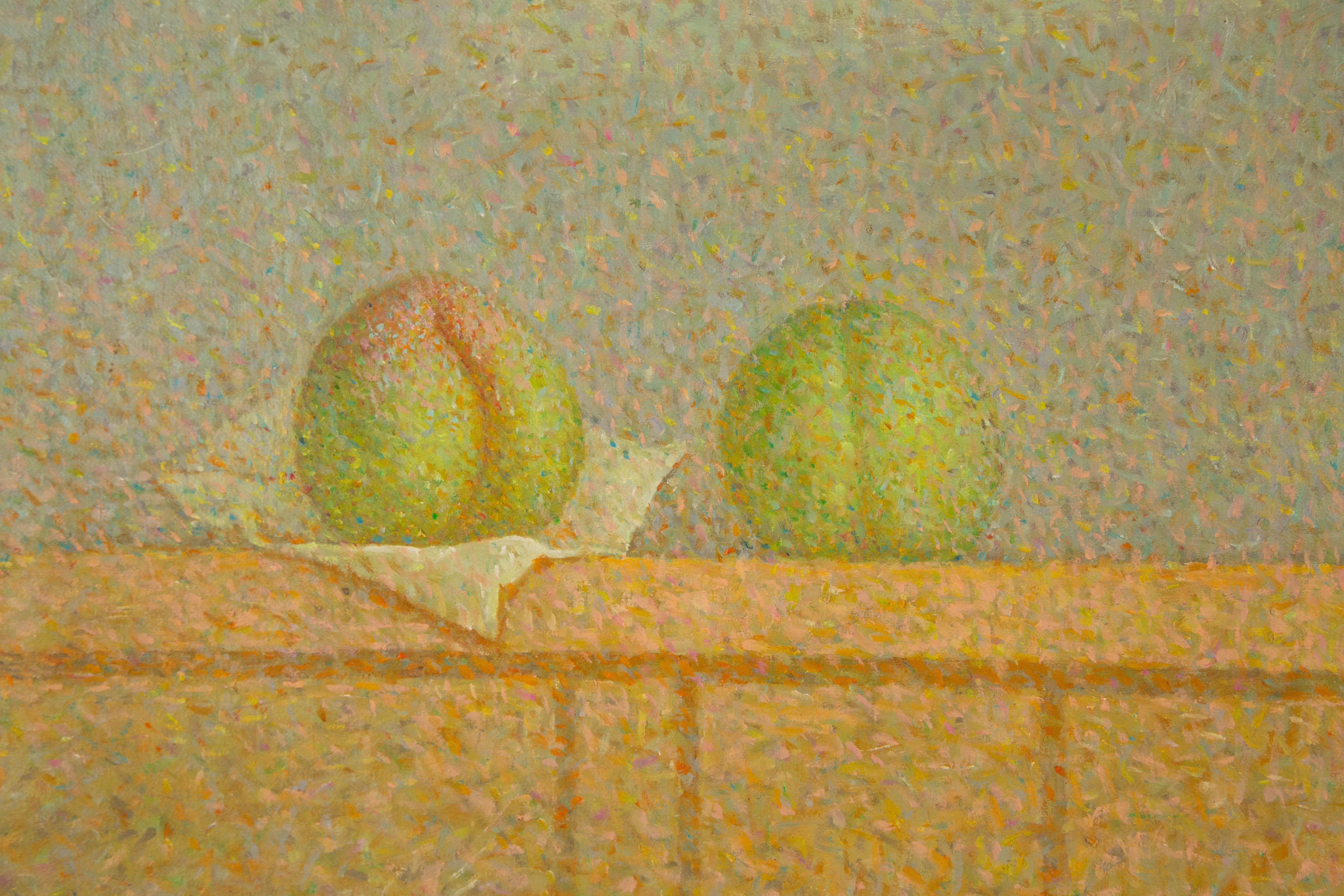 Chunlong Zhang Nature morte originale Huile sur toile 