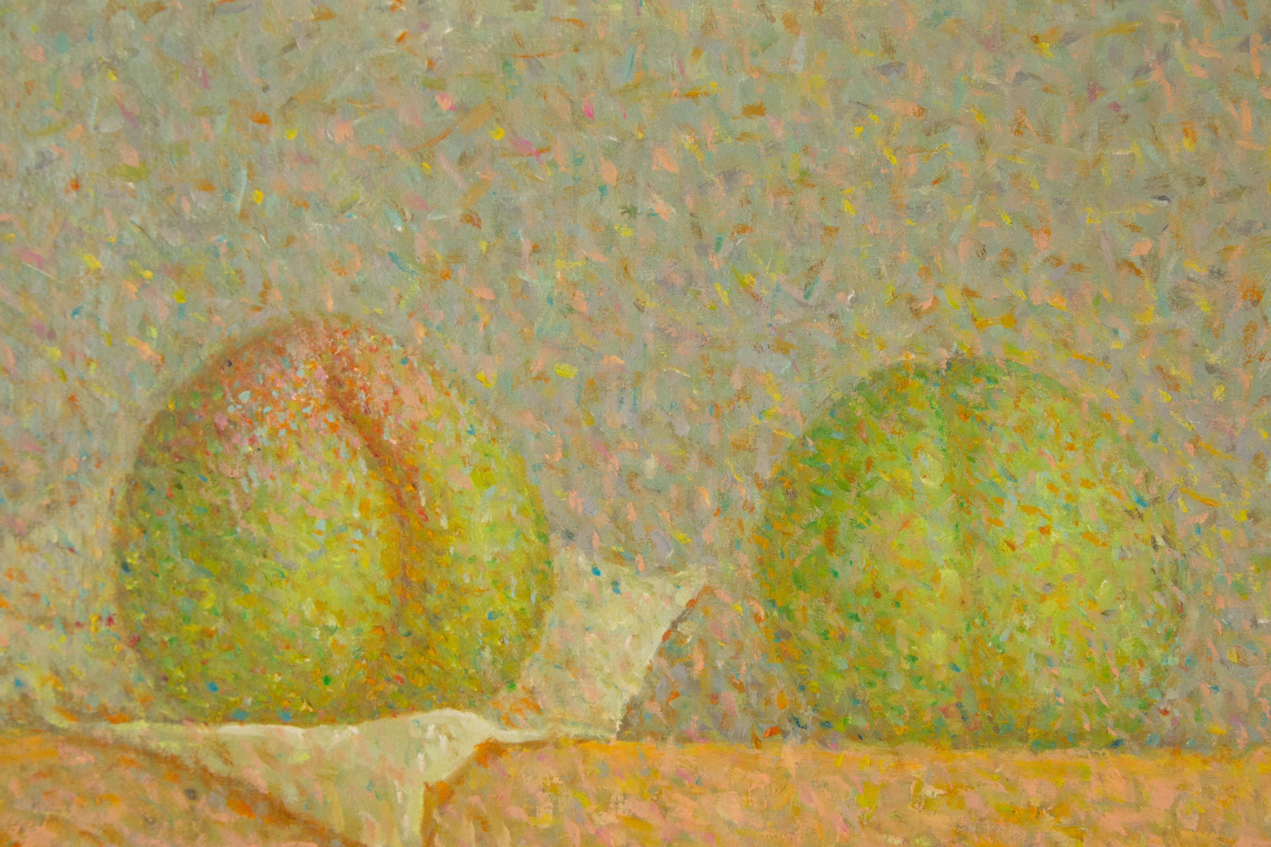Chunlong Zhang Nature morte originale Huile sur toile 