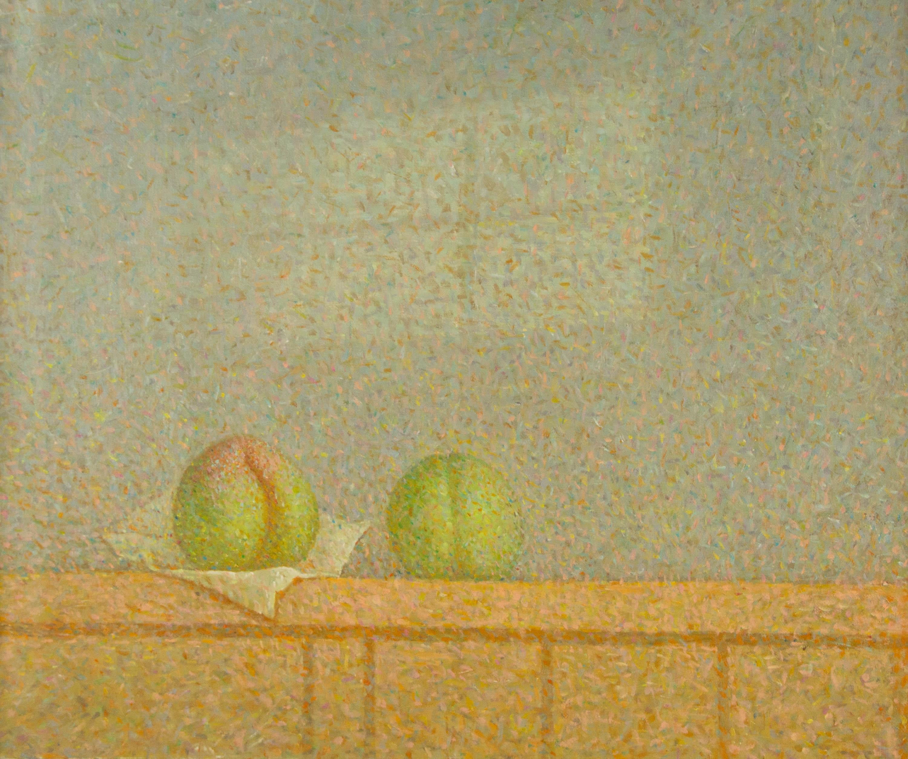 Chunlong Zhang Nature morte originale Huile sur toile 