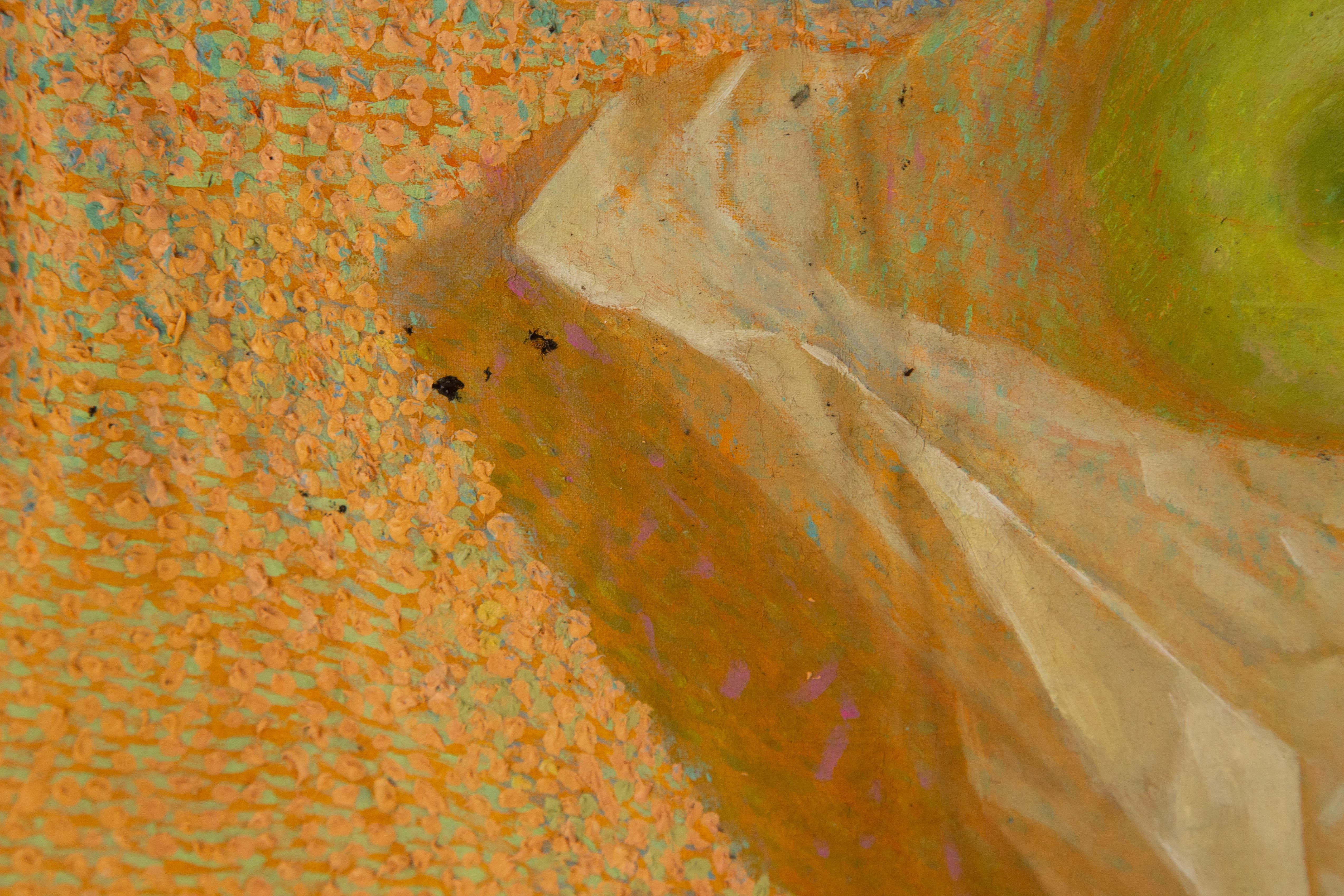 Chunlong Zhang Still Life Original Oil On Canvas 