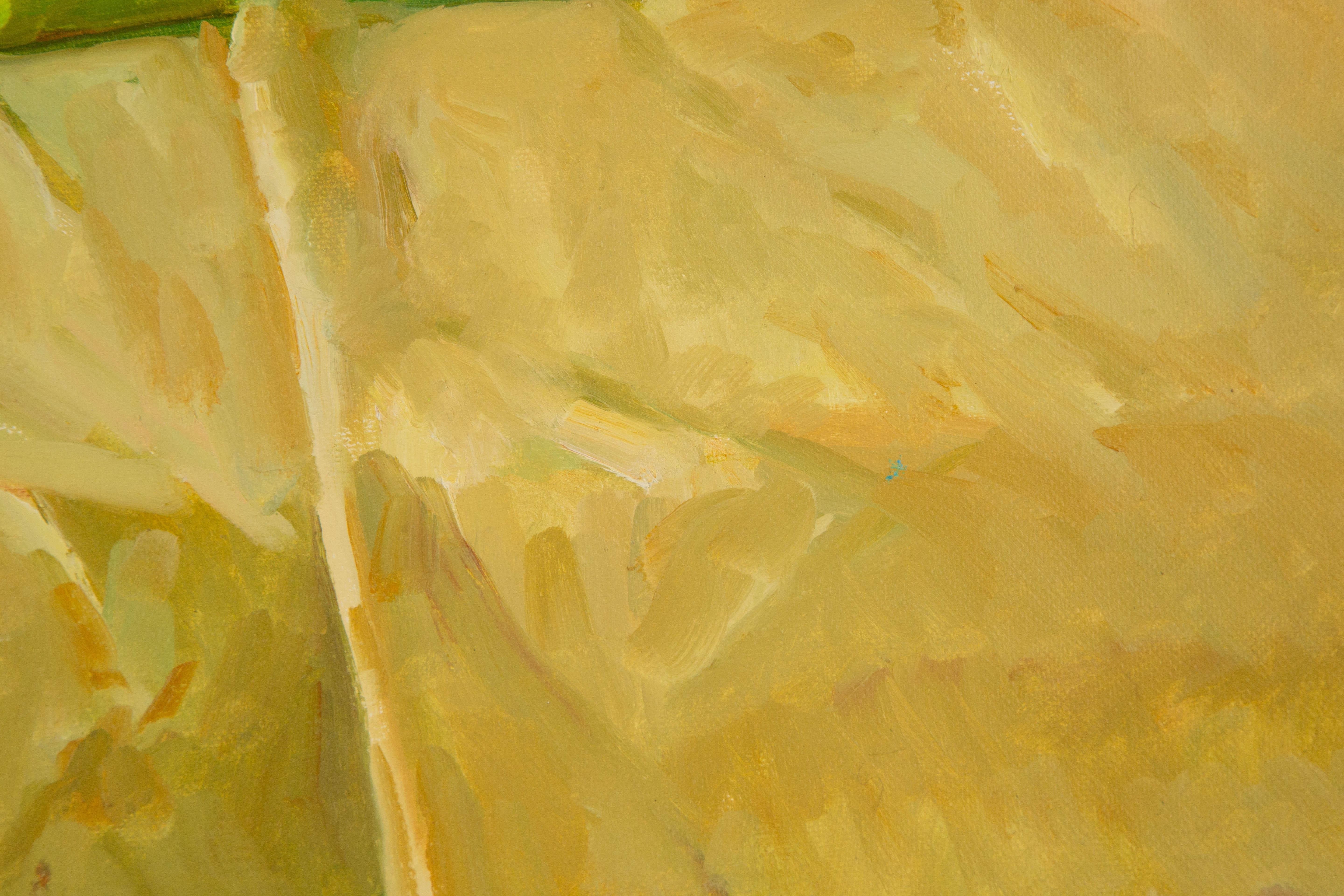 Chunlong Zhang Stillleben Original Öl auf Leinwand „Vegetable II“ im Angebot 4