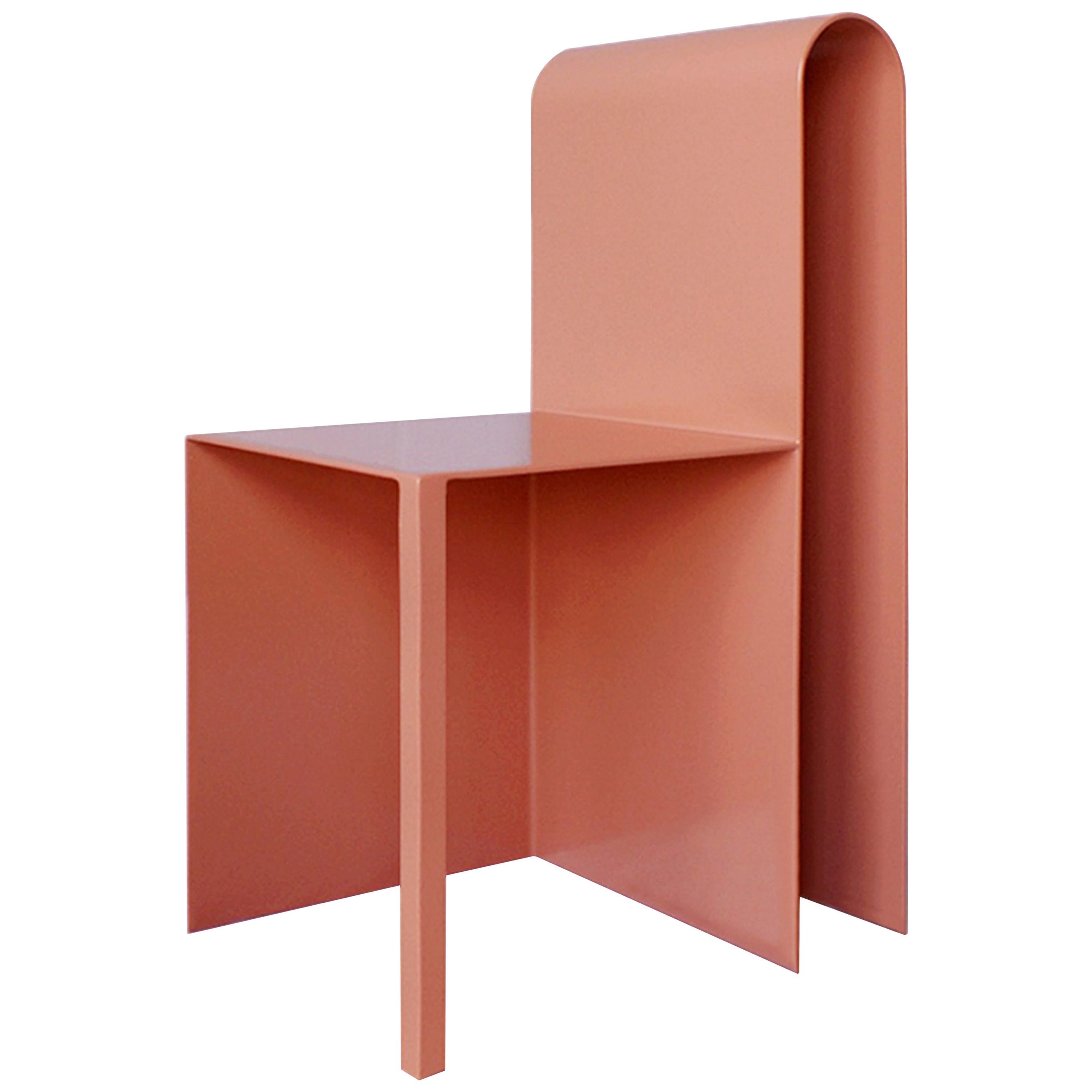 Ch'up Moderner Stuhl aus Aluminium  im Angebot