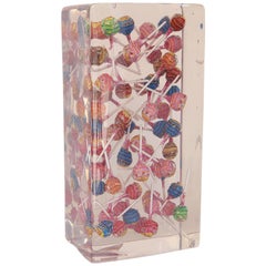 Chupa Chups Lollipop art en résine 3D