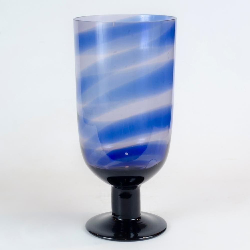 XX secolo Vaso di vetro cinetico psichedelico Churba in vendita