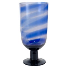 Vase psychédélique en verre cinétique Churba