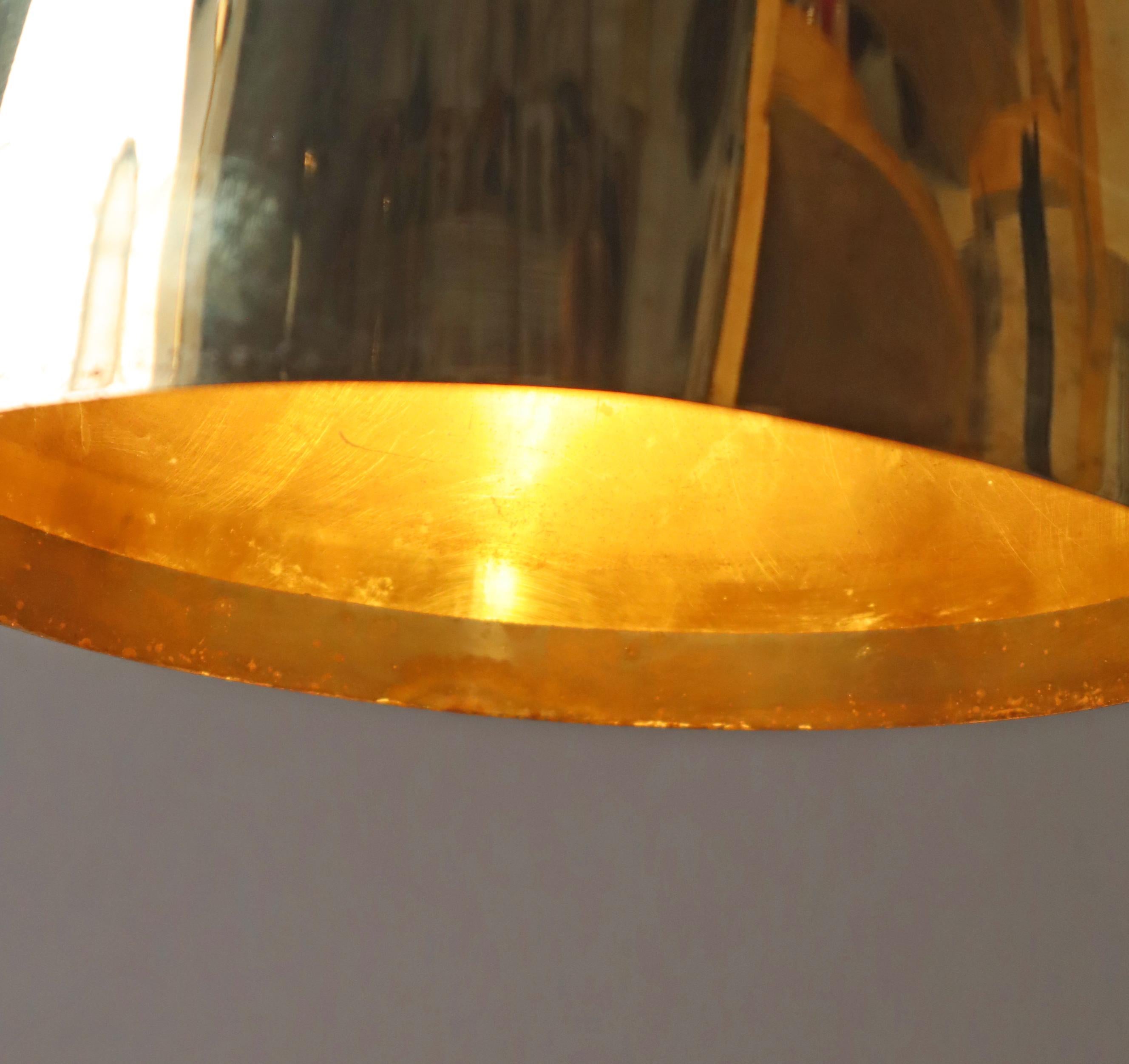 Church Cone Light in Brass, Germany 1950s For Sale 7