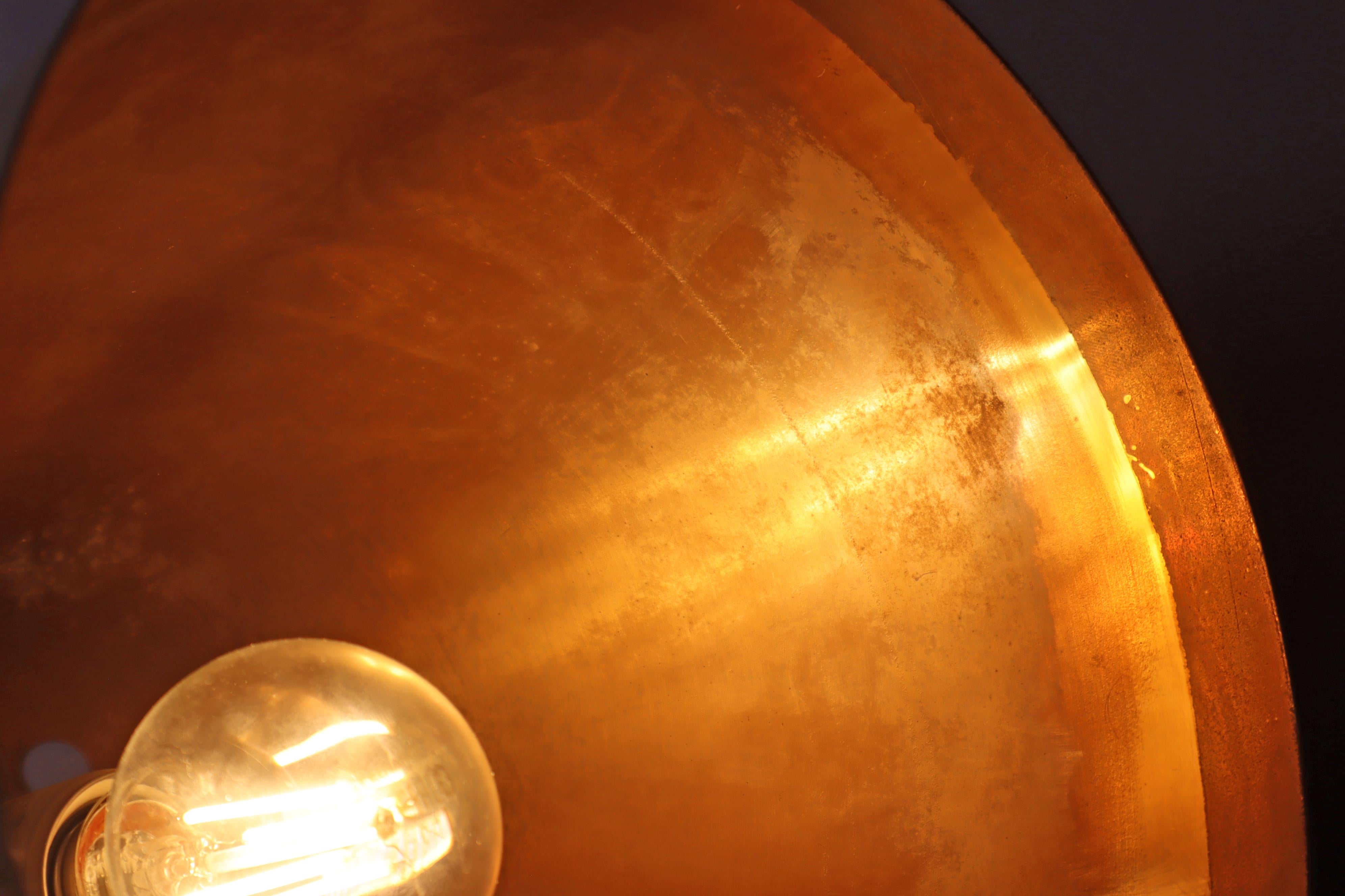 Church Cone Light in Brass, Germany 1950s For Sale 2
