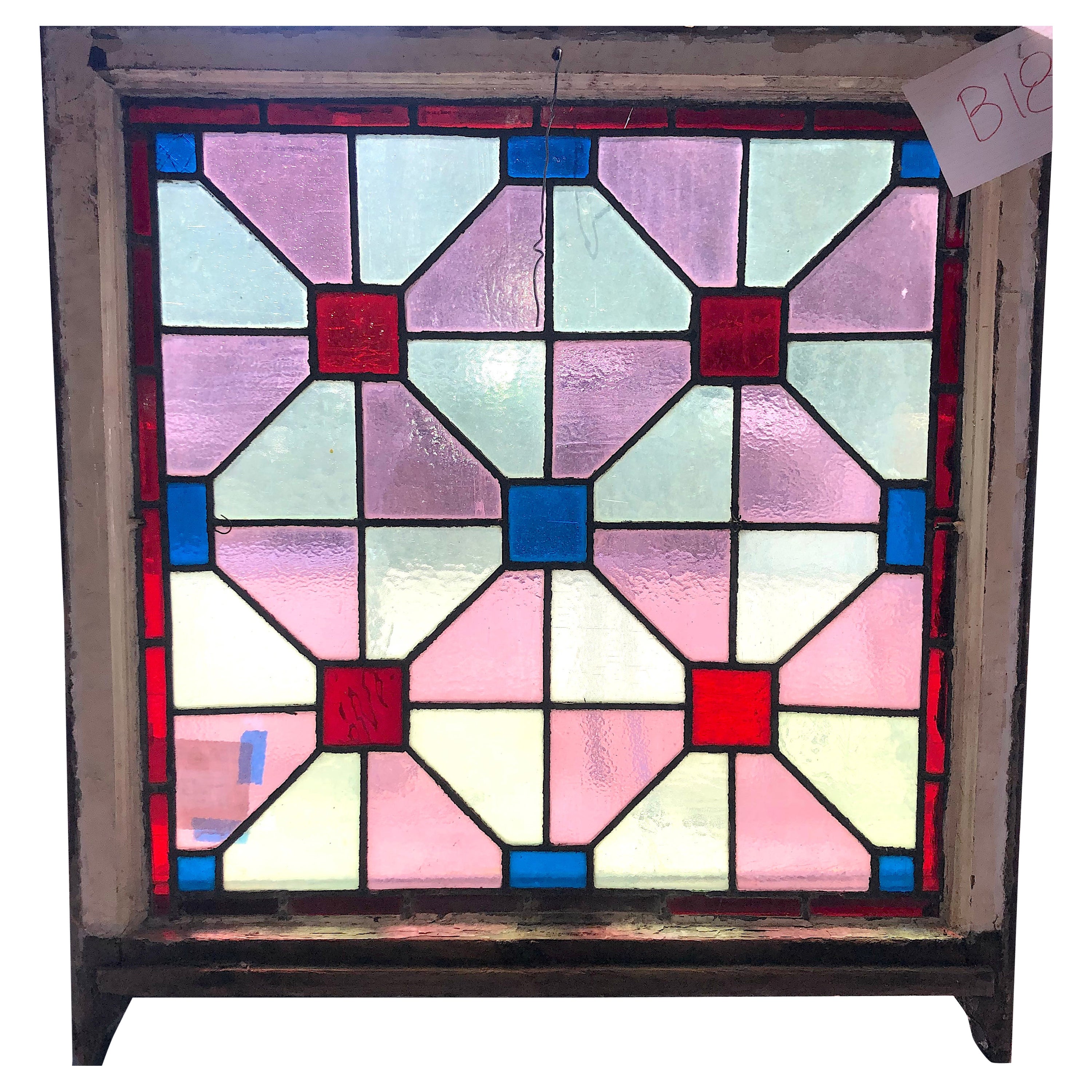 Church's Glass Window 32" x 32"
