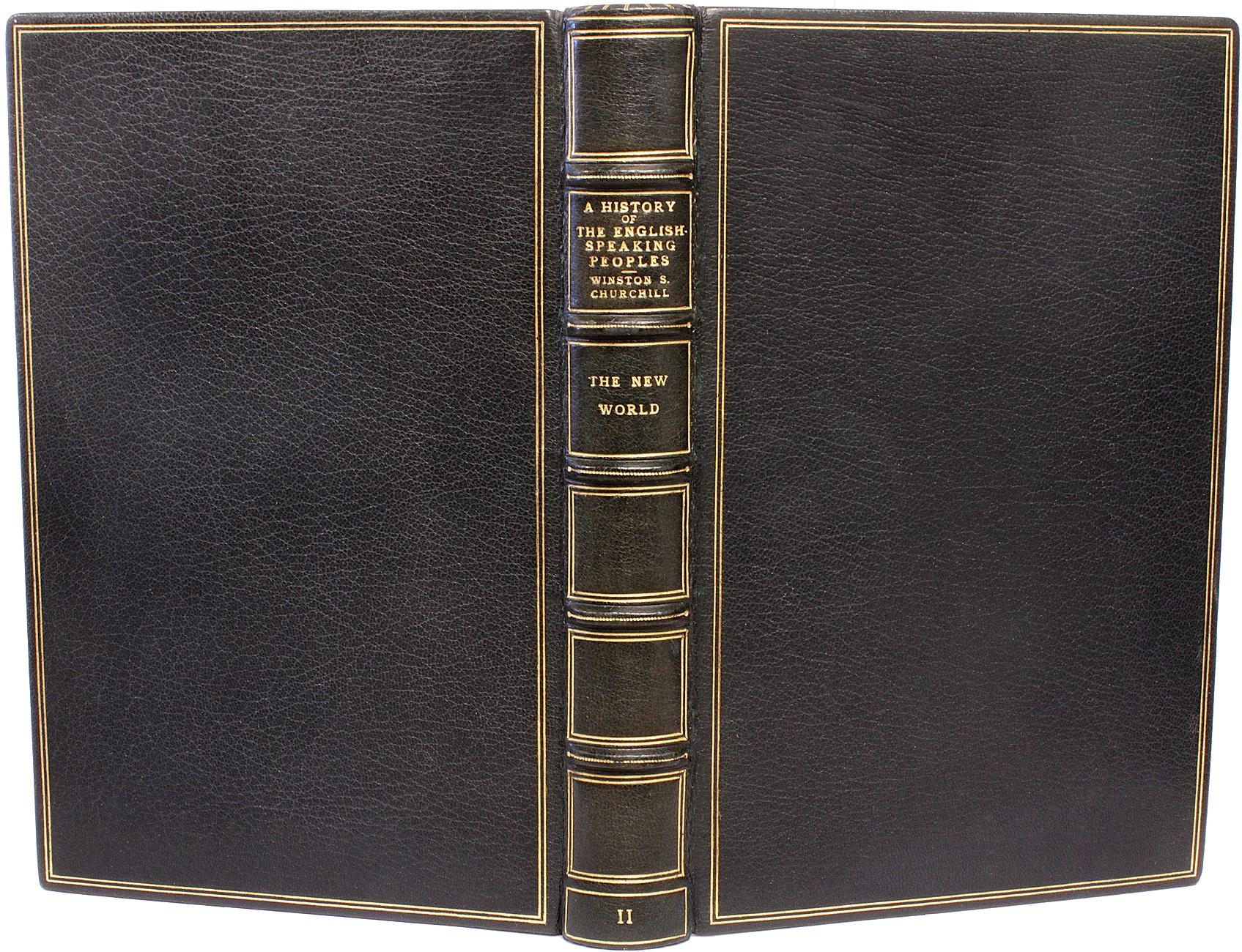 CHURCHILL. History of The English Speaking Peoples - Alle Erstausgaben. 4 Bände (Britisch) im Angebot