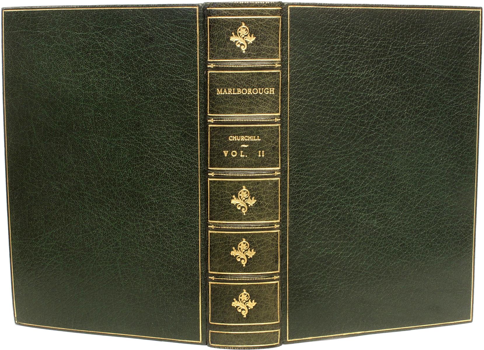 British Churchill, Marlborough His Life & Times, 3rd Printing of the 1st 2 Vol Edition