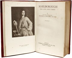 Churchill, Marlborough His Life & Times, All First Editions, Leather Bound!