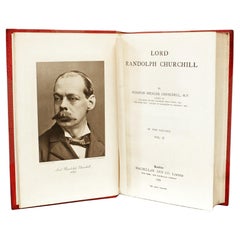 CHURCHILL, Winston S. Lord Randolph Churchill. (1906 - FIRST EDITION)