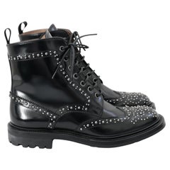 Church's Angelina Met. 2 Studded Lace Up Ankle Boots
