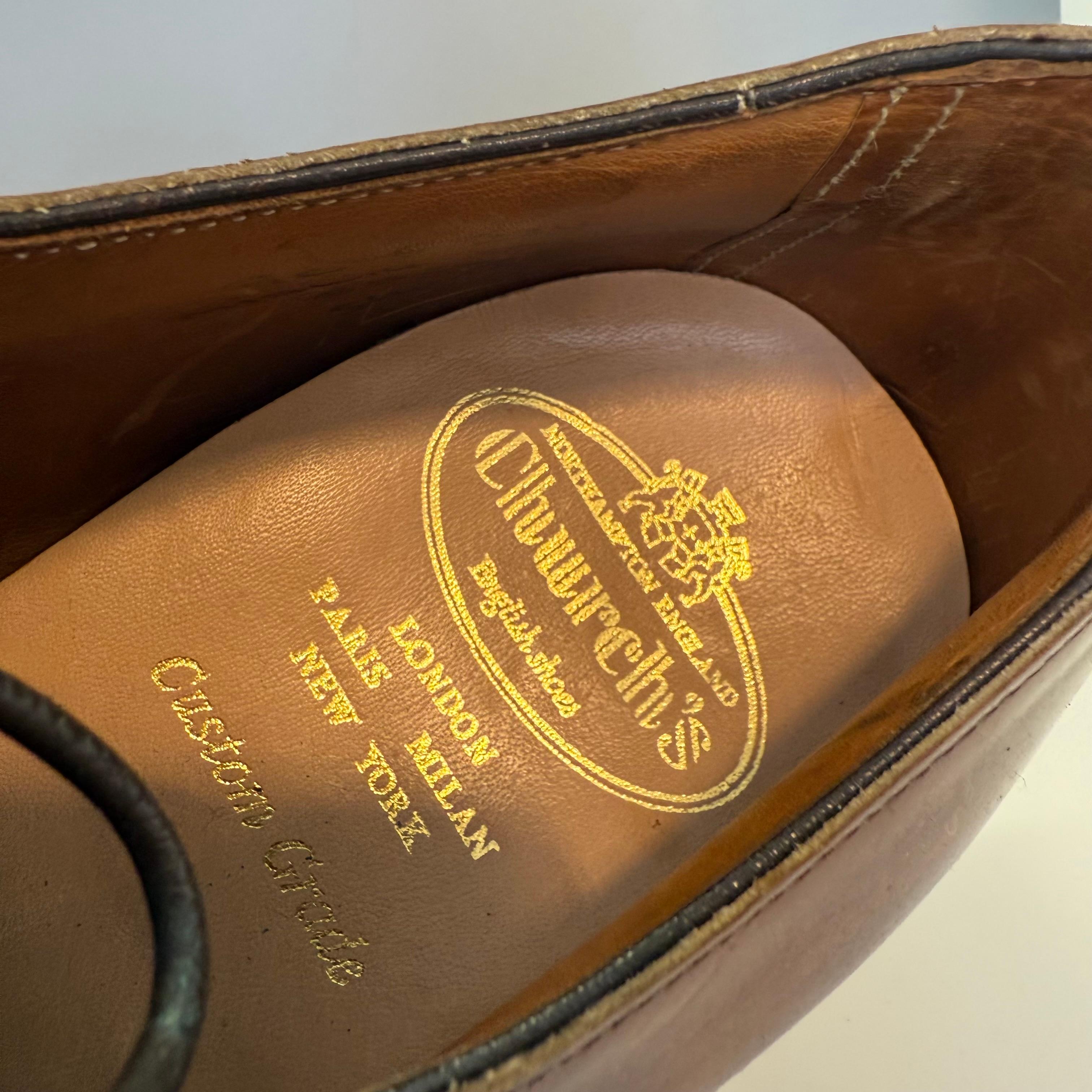 Church's Scarpe Derby Shannon Marrone 9 (IT 43) in vendita 5